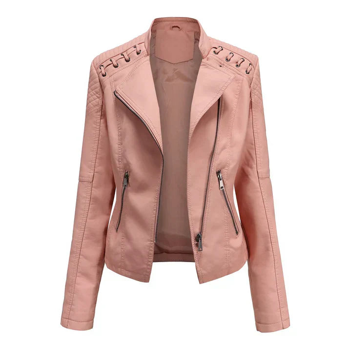 Chaqueta de cuero - para mujer