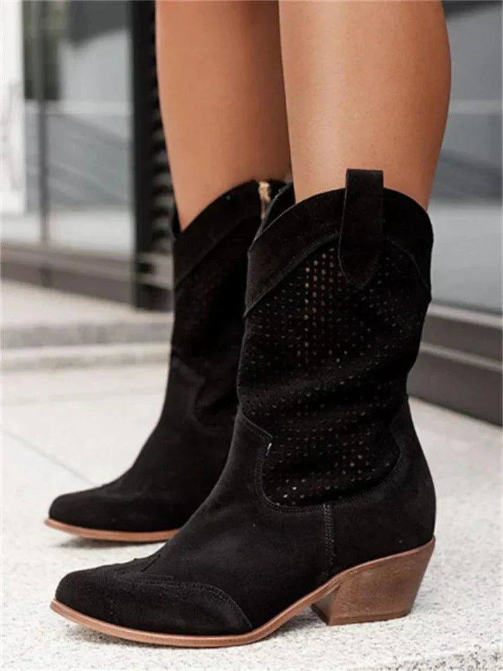 Botas camperas blancas - Jessica