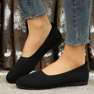 Zapatos ortopédicos planos y transpirables para mujer