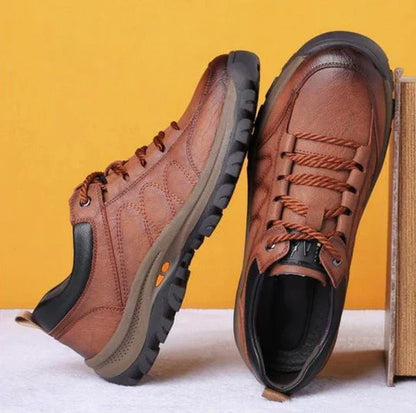 Zapatos ortopédicos de piel para hombre